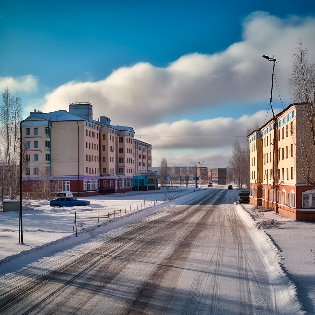 Нейронный Ангасрск зимой, картинка №2